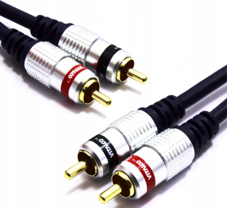 Kabel RCA Vitalco RKD200 3m - Krystalicznie Czysty Dźwięk, Pełna Niezawodność