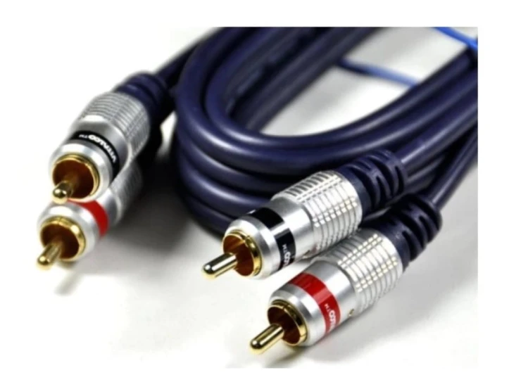 Kabel RCA Vitalco RKD200 3m - Krystalicznie Czysty Dźwięk, Pełna Niezawodność