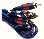 Kabel przewód  2XRCA - 2XRCA CHINCH 2- RCA łezka 2,5m RK230 Vitalco