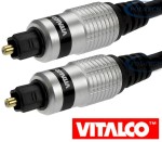 Kabel optyczny optyk toslink T-T 0,5M OP10 VITALCO