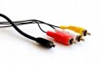 Kabel przewó USB 3RCA PHILIPS HP 1,8M 4P APARATU KAMERY