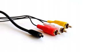 Kabel przewó USB 3RCA PHILIPS HP 1,8M 4P APARATU KAMERY