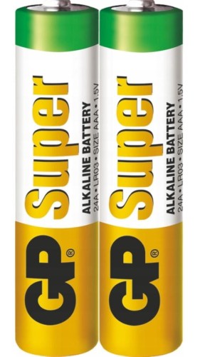 Baterie GP LR3 (2szt) alkaliczne dedykowane do wiekszości pilotów LR03 LR3 AAA małe paluszki