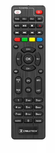 Pilot do DVBT Cabletech  URZ0336 URZ0336A URZ0336B URZ0337 oryginalny