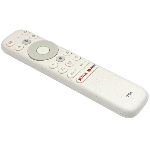 Pilot TCL RC902N NETFLIX YouTube white