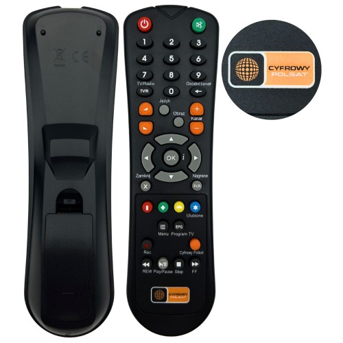 Pilot Cyfrowego Polsatu HD2000 ORYGINAŁ MINI HD5000