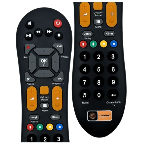 Pilot do cyfrowego polsatu HD6000 HD7000 HD5500S oryginał
