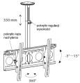 Uchwyt LCD/LED/PLASMA 23-50 400x400 PSR770 DUAL