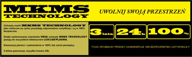 UCHWYT DO LCD/LED 400x400 DO 50" WLB151-400