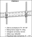 UCHWYT LCD/LED 36-60 VESA 600X400 REGUL PROMOCJA!!